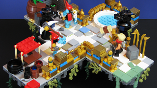 Lego <em>Bastion</em> Diorama